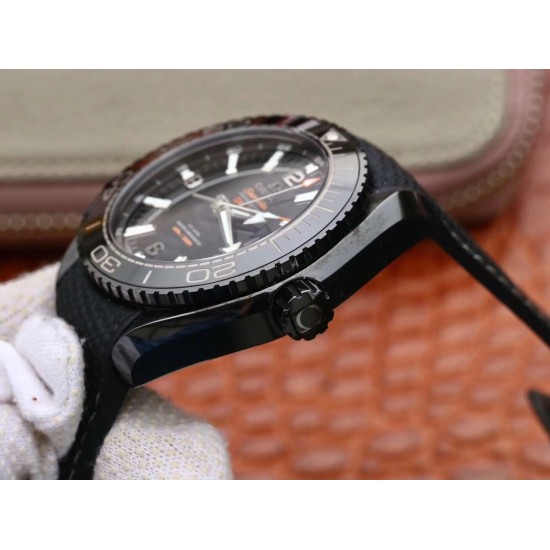 Omega-Planet Ocean 45.5mm Deep Black CER/NY Blk VSF A8906 V2 Super Clone