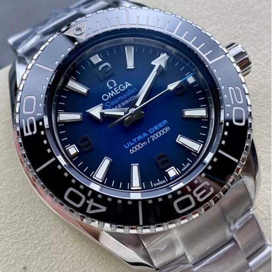  Omega-Planet Ocean Ultra Deep 45.5mm SS/SS Blue Dial SBF A8912
