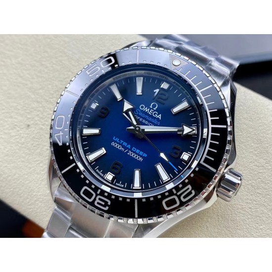  Omega-Planet Ocean Ultra Deep 45.5mm SS/SS Blue Dial SBF A8912