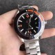  Omega-Planet Ocean 43.5mm SS/SS Black/Org OMF Asia 2836 Mod