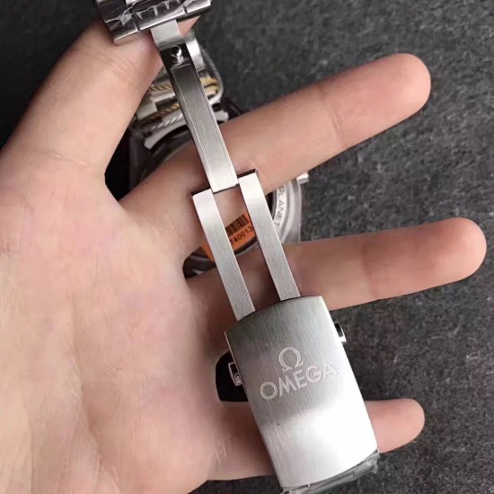  Omega-Planet Ocean 43.5mm SS/SS Black/Org OMF Asia 2836 Mod