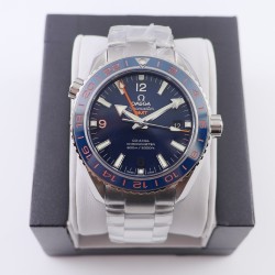  Omega-Planet Ocean 43.5mm GMT SS/SS Blue VSF Asia 8605