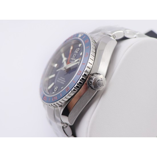  Omega-Planet Ocean 43.5mm GMT SS/SS Blue VSF Asia 8605