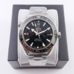  Omega-Planet Ocean 43.5mm GMT SS/SS Black VSF Asia 8605