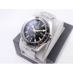  Omega-Planet Ocean 43.5mm GMT SS/SS Black VSF Asia 8605