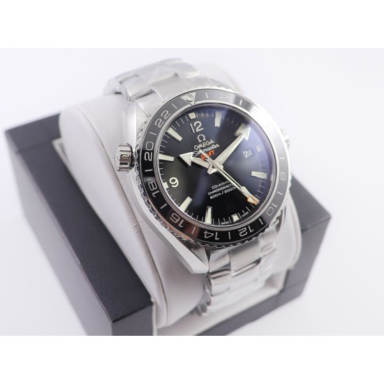  Omega-Planet Ocean 43.5mm GMT SS/SS Black VSF Asia 8605