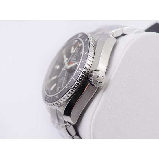 Omega-Planet Ocean 43.5mm GMT SS/SS Black VSF Asia 8605