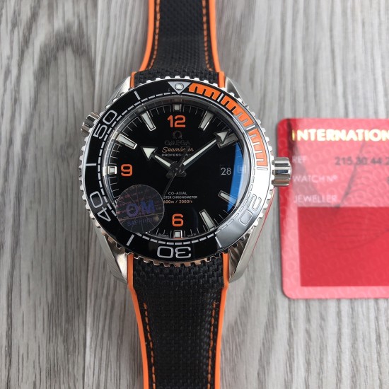  Omega-Planet Ocean 43.5mm SS/NY/RU Black OMF Asia 2836 Mod