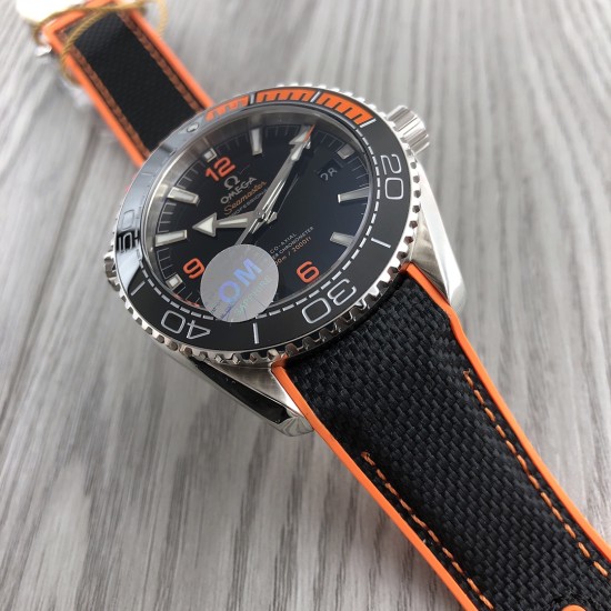  Omega-Planet Ocean 43.5mm SS/NY/RU Black OMF Asia 2836 Mod