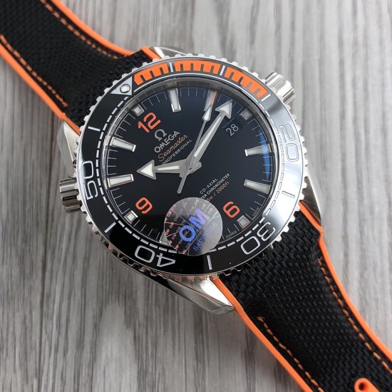  Omega-Planet Ocean 43.5mm SS/NY/RU Black OMF Asia 2836 Mod