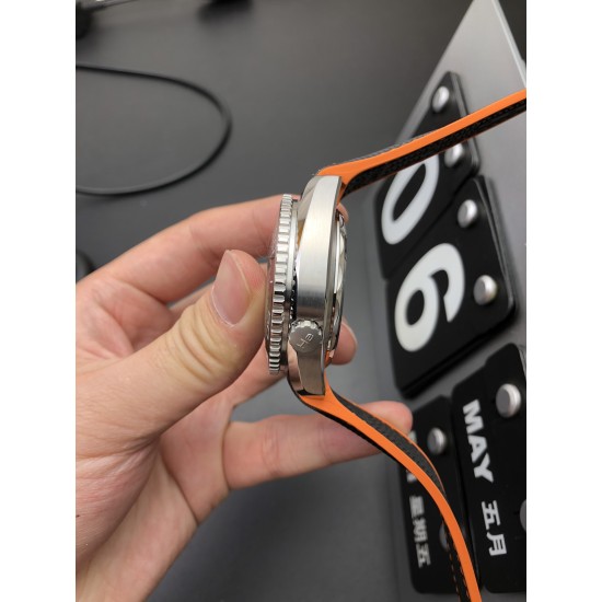  Omega-Planet Ocean Chrono 45.5mm SS/SS (Org) Black OMF V4 A7750 Mod