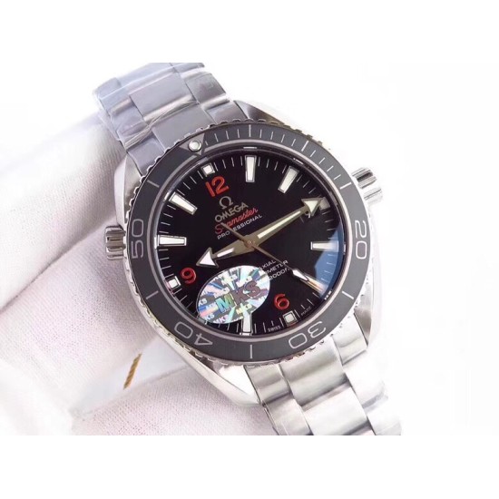  Omega-Planet Ocean 43.5mm SS/SS Blk MKS Asia 2836 Mod