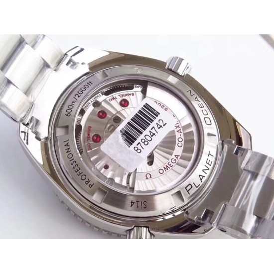  Omega-Planet Ocean 43.5mm SS/SS Blk MKS Asia 2836 Mod