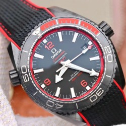 Omega-Planet Ocean 45.5mm Deep Black CER/NY Blk/R VSF A8906 V2 Super Clone