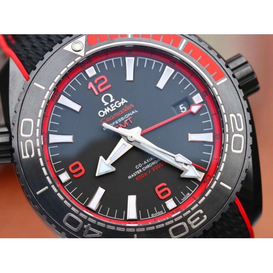  Omega-Planet Ocean 45.5mm Deep Black CER/NY Blk/R VSF A8906 V2 Super Clone