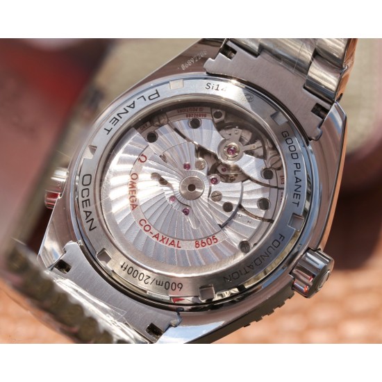  Omega-Planet Ocean 43.5mm GMT SS/SS Blue VSF Asia 8605