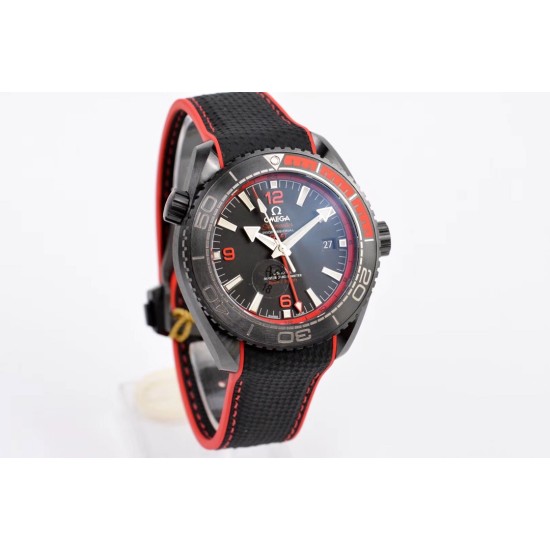  Omega-Planet Ocean 45.5mm Deep Black CER/NY Blk/R VSF A8906 V2 Super Clone