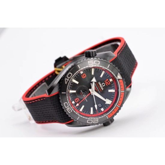  Omega-Planet Ocean 45.5mm Deep Black CER/NY Blk/R VSF A8906 V2 Super Clone