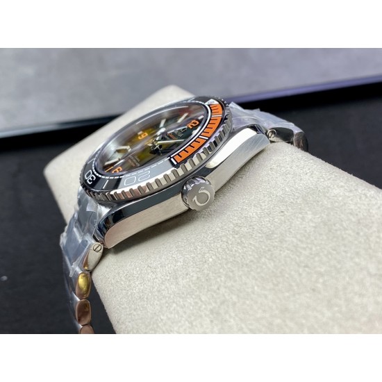 Rolex- Omega-Seamaster 600m 43mm SS/SS Black Dial Oyster BF A8900