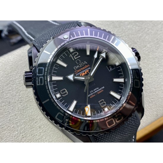  Omega-Planet Ocean 600m 43.5mm SS/RU Black Dial BF A8900