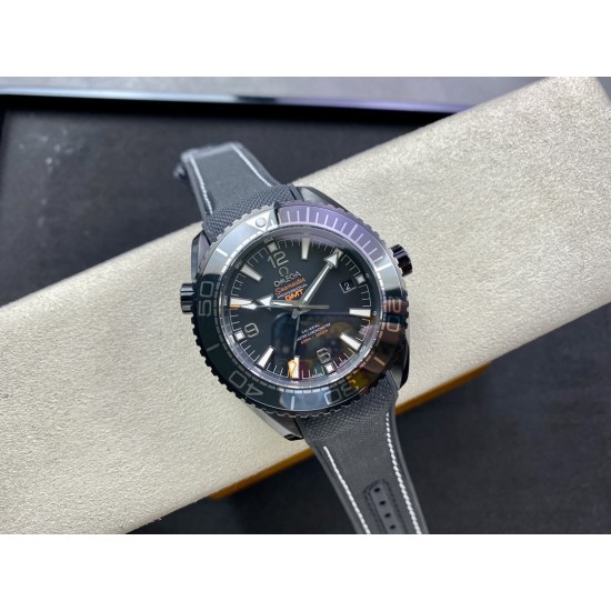  Omega-Planet Ocean 600m 43.5mm SS/RU Black Dial BF A8900