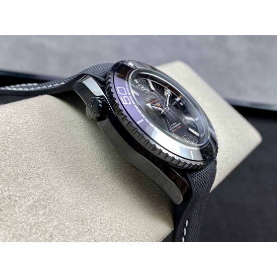  Omega-Planet Ocean 600m 43.5mm SS/RU Black Dial BF A8900
