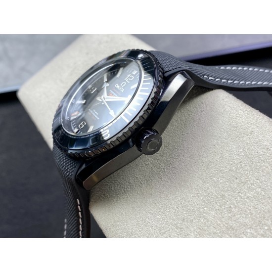  Omega-Planet Ocean 600m 43.5mm SS/RU Black Dial BF A8900
