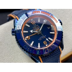  Omega-Planet Ocean 45.5mm "Big Blue" GMT CER/NY BF A8906 V2 Super Clone