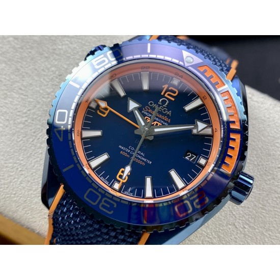  Omega-Planet Ocean 45.5mm "Big Blue" GMT CER/NY BF A8906 V2 Super Clone