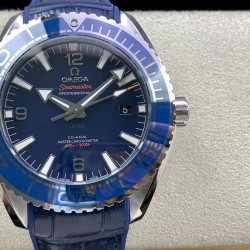  Omega-Planet Ocean 600m 43.5mm SS/LE Blue Dial BF A8900