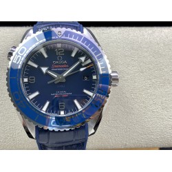  Omega-Planet Ocean 600m 43.5mm SS/LE Blue Dial BF A8900