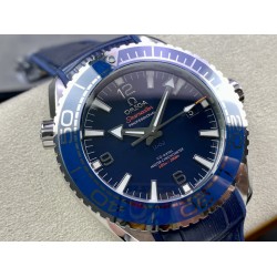  Omega-Planet Ocean 600m 43.5mm SS/LE Blue Dial BF A8900