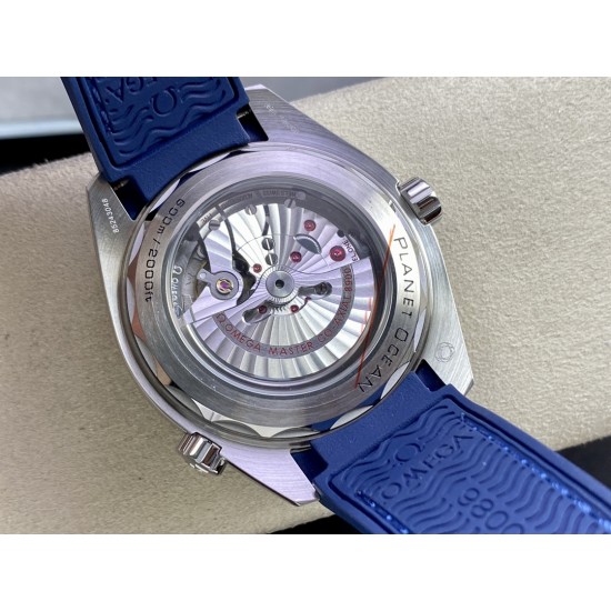  Omega-Planet Ocean 600m 43.5mm SS/LE Blue Dial BF A8900