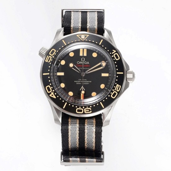  Omega-Seamaster 300m No Time To Die 007 42mm TI/NY VSF V2 A8806