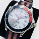  Omega-Seamaster Commander 007 40MM SS/NY White TWF MY8205 Mod