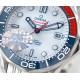  Omega-Seamaster Commander 007 41MM SS/SS White URF MY8205 Mod