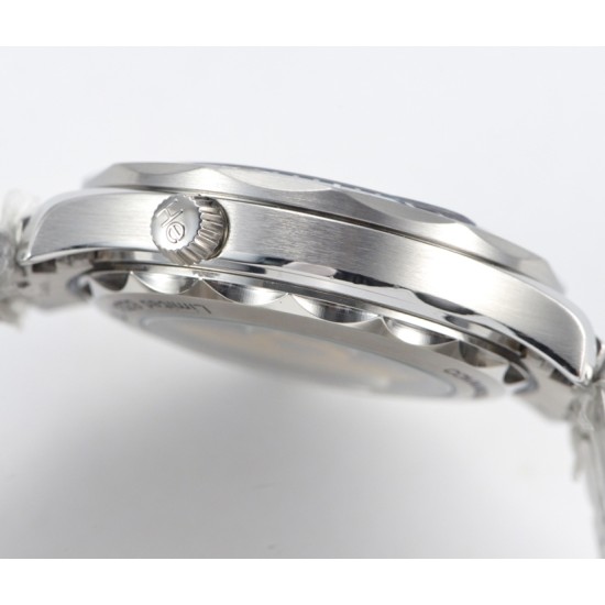  Omega-Seamaster Commander 007 41MM SS/SS White URF MY8205 Mod