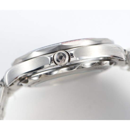  Omega-Seamaster Commander 007 41MM SS/SS White URF MY8205 Mod