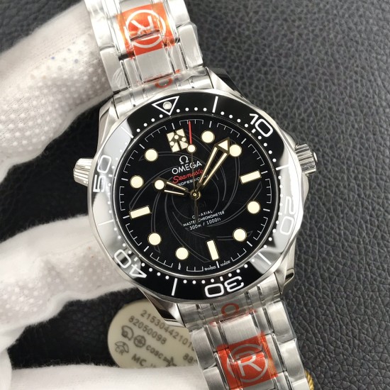  Omega-Seamaster 300m James Bond 007 2019 42mm SS/SS ORF A8806