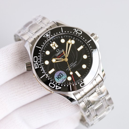  Omega-Seamaster 300m James Bond 007 2019 42mm SS/SS k6F A8806