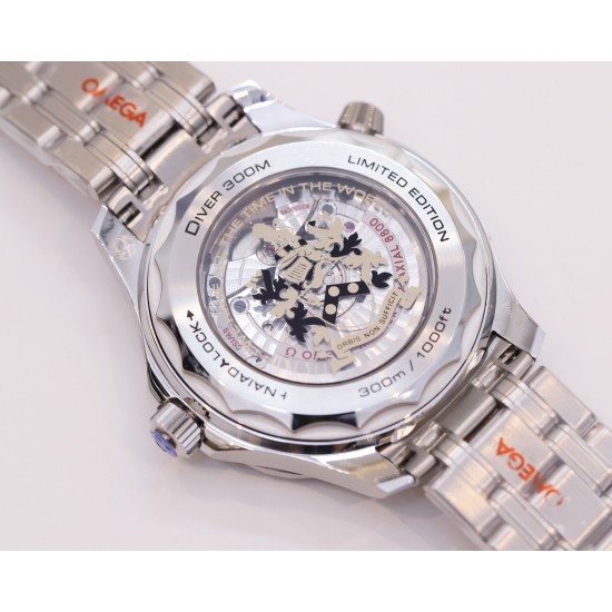  Omega-Seamaster 300m James Bond 007 2019 42MM SS/SS ORF A8806