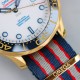  Omega-Seamaster Commander 007 42MM YG/NY White Dial OMF A2507