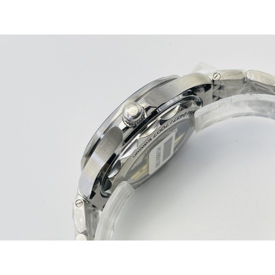  Omega-Seamaster 300m James Bond 007 2019 42mm SS/SS White Dial OMF A8806