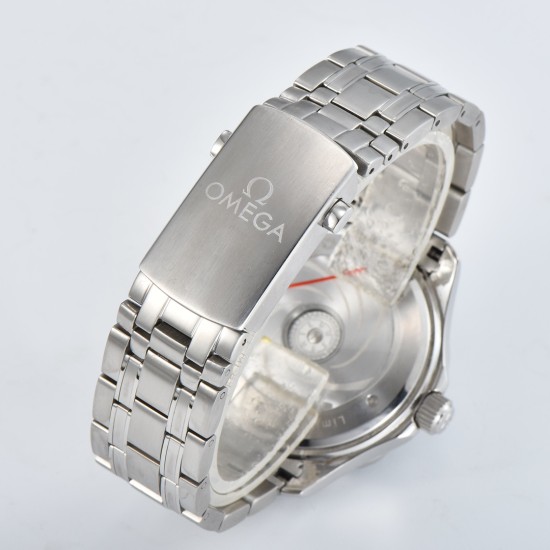  Omega-Seamaster 300m 007 50th 42MM SS/SS Black Dial OMF A2824