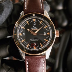  Omega-Seamaster 007 Spectre Ltd Edn 41MM SS/LE Black Dial VSF V2 Asia 8400