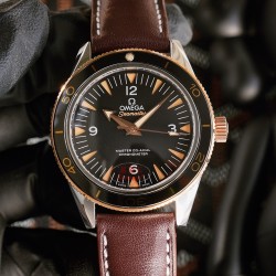  Omega-Seamaster 007 Spectre Ltd Edn 41MM SS/LE Black Dial VSF V2 Asia 8400