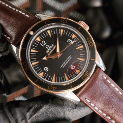  Omega-Seamaster 007 Spectre Ltd Edn 41MM SS/LE Black Dial VSF V2 Asia 8400