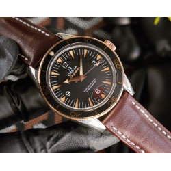  Omega-Seamaster 007 Spectre Ltd Edn 41MM SS/LE Black Dial VSF V2 Asia 8400