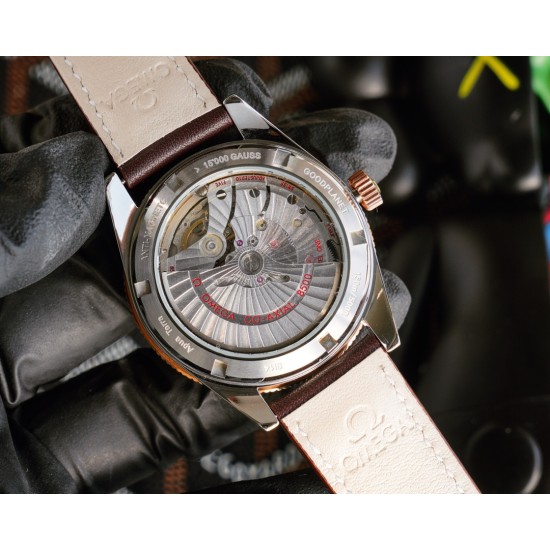  Omega-Seamaster 007 Spectre Ltd Edn 41MM SS/LE Black Dial VSF V2 Asia 8400