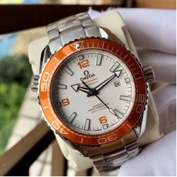  Omega-Planet Ocean 43.5mm SS/SS White/Org GDF 1:1 Asia 8500